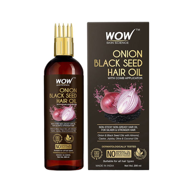 WOW Skin Science Onion Black Seed Hair Oil - 200ml