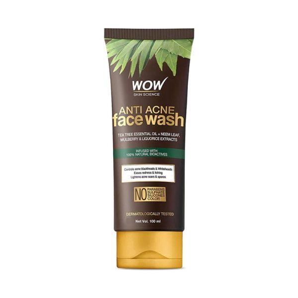 Wow Anti-Acne Face Wash - 100ml
