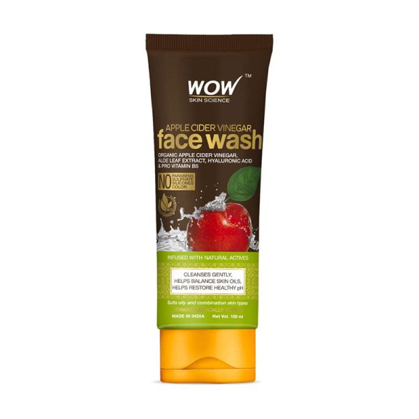Wow Apple Cider Vinegar Face Wash - 100ml