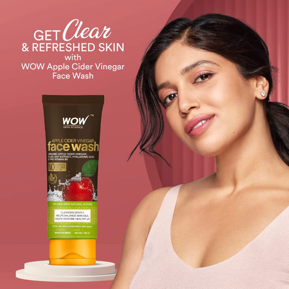 Wow Apple Cider Vinegar Face Wash 100ml SKINCARE SHOP