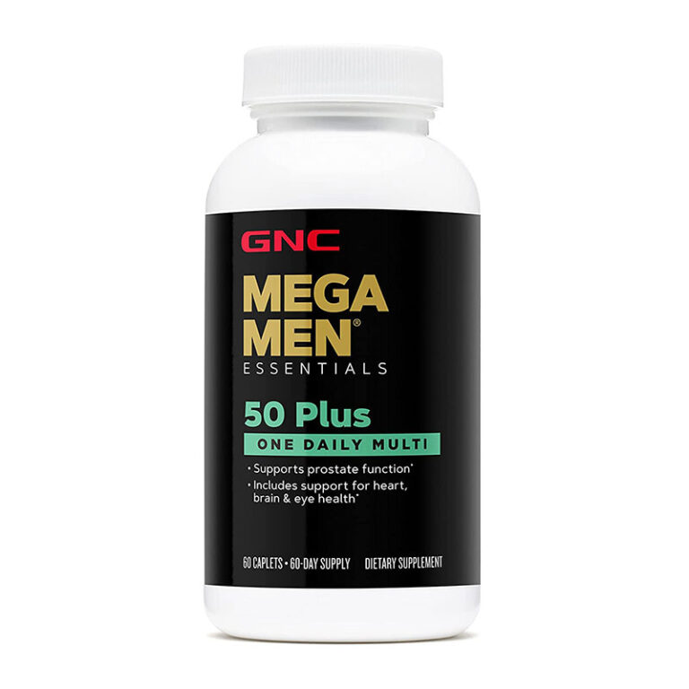 GNC Mega Men 50 Plus One Daily Multi - 60 Caplets