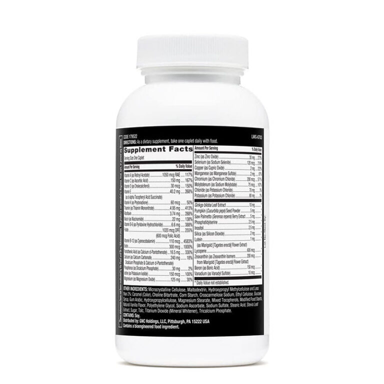 GNC Mega Men 50 Plus One Daily Multi - 60 Caplets