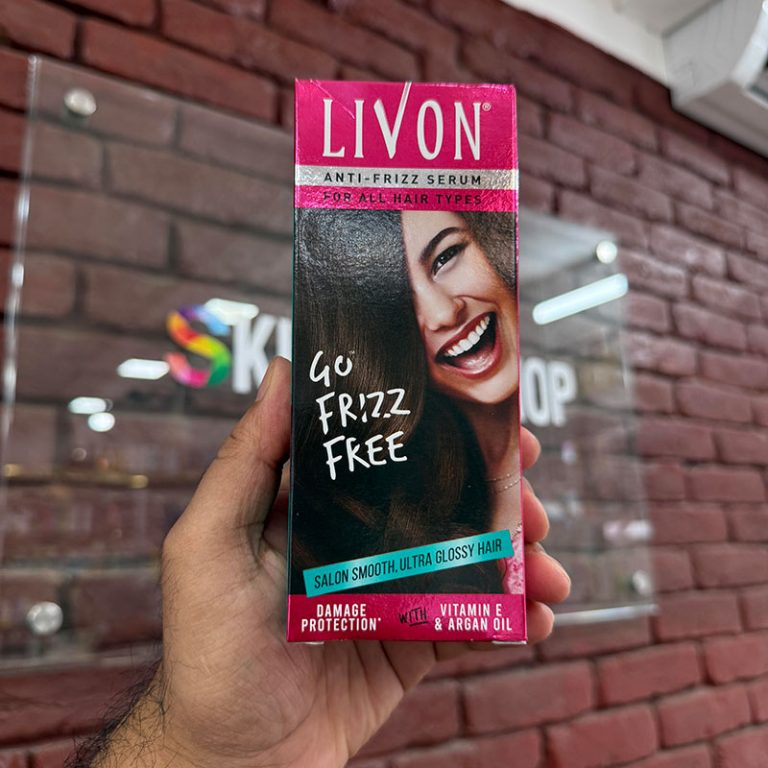 Livon Anti Frizz Serum For All Hair Types - 100ml