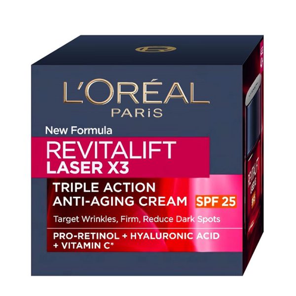 L’Oreal Paris Revitalift Laser X3 Day Cream SPF 25 - 50ml