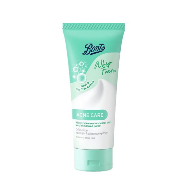 Boots Whip Foam Acne Care Cleanser - 100ml