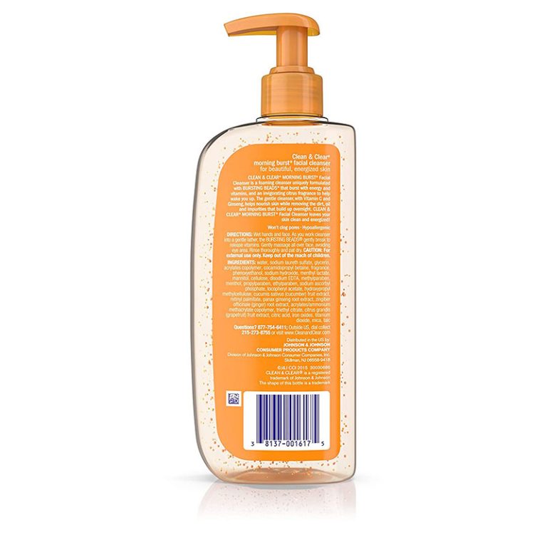 Clean & Clear Morning Burst Facial Cleanser - 240ml