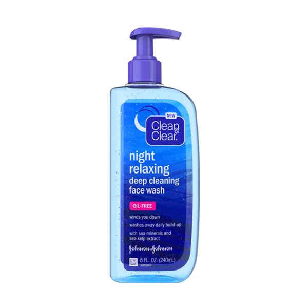 Clean & Clear Night Relaxing Deep Cleansing Face Wash - 240ml