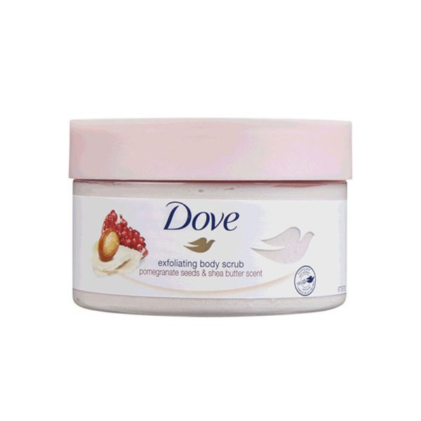Dove Exfoliating Pomegranate Seeds & Shea Butter Scent Body Scrub - 225ml