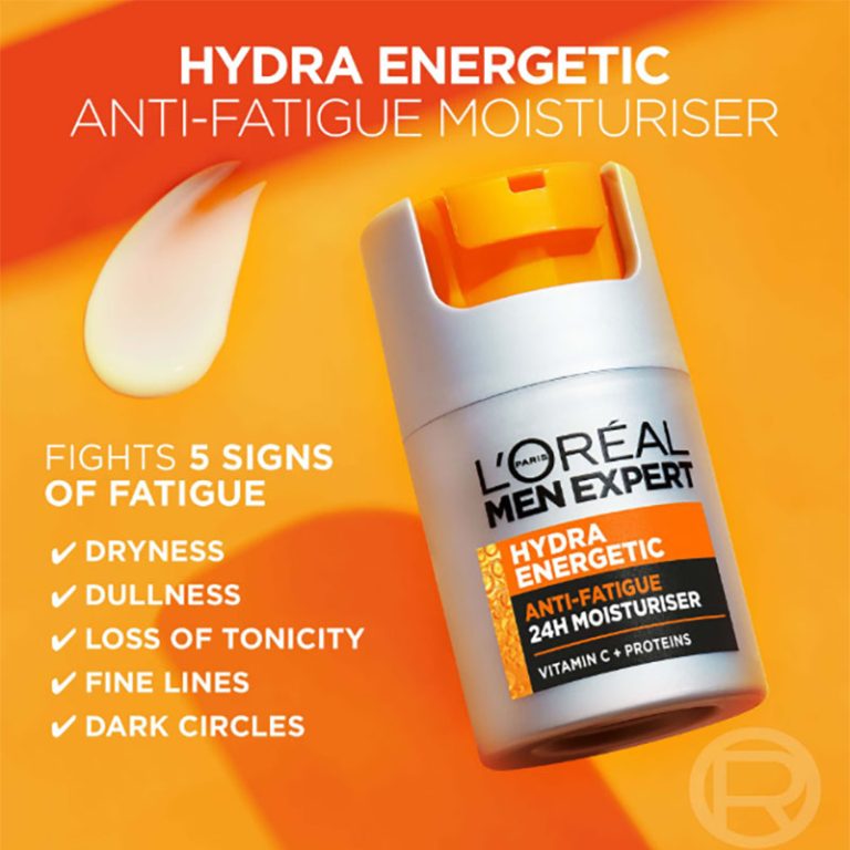 L’Oreal Men Expert Hydra Energetic Anti Fatigue Daily Moisturiser - 50ml