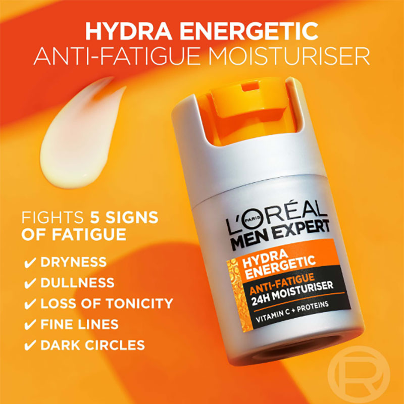 L’Oreal-Men-Expert-Hydra-Energetic-Anti-Fatigue-Daily-Moisturiser---50ml-6 L’Oreal Men Expert Hydra Energetic Anti Fatigue Daily Moisturiser - 50ml
