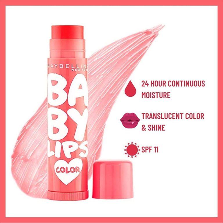 Maybelline Baby Lips Color SPF11 Lip Balm Cherry Kiss - 4gm