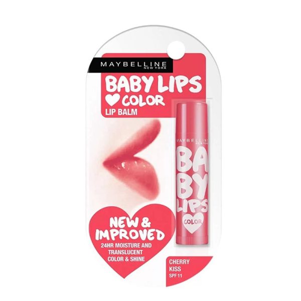 Maybelline Baby Lips Color SPF11 Lip Balm Cherry Kiss - 4gm