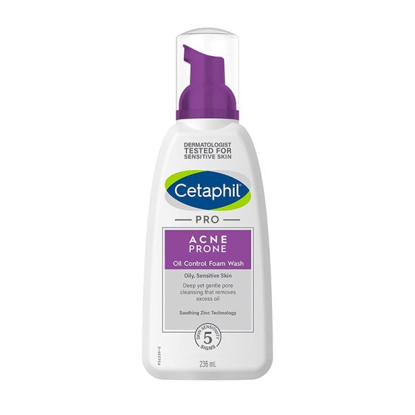 Cetaphil Pro Acne Prone Oil Control Foam Wash - 236ml