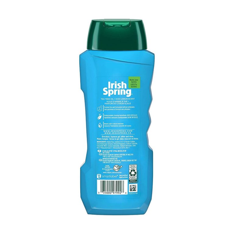 Irish Spring Ultimate Wake Up Tea Tree Face & Body Wash - 532ml