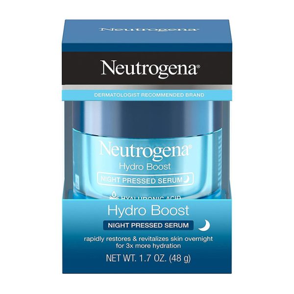 Neutrogena Hydro Boost Purified Hyaluronic Acid Pressed Night Serum - 48gm