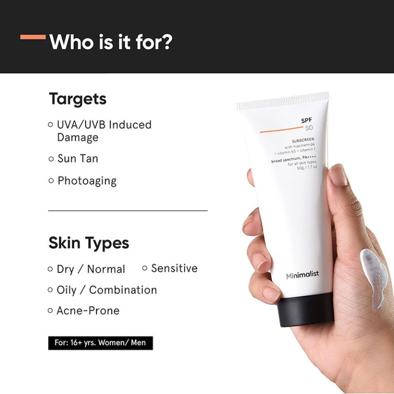 Minimalist Sunscreen SPF 50 - 50gm