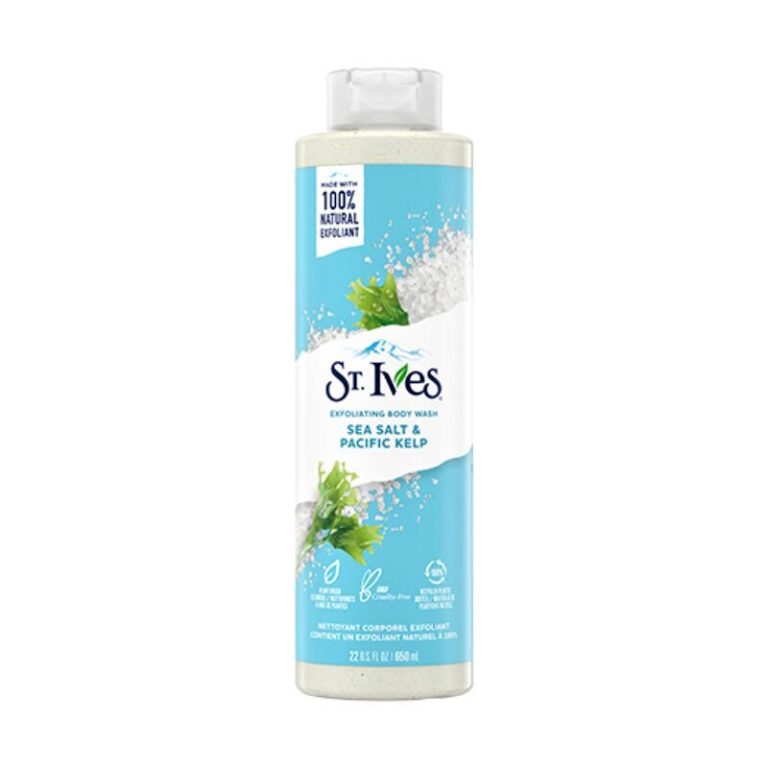 St. Ives Exfoliating Body Wash Sea Salt And Pacific Kelp - 650ml
