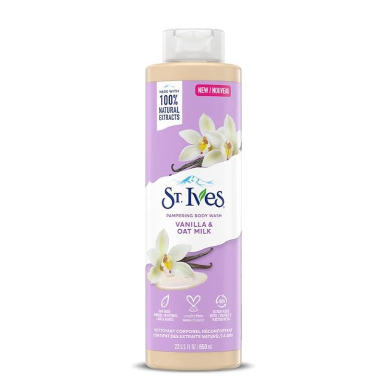 St. Ives Vanilla & Oat Milk Pampering Body Wash - 650ml