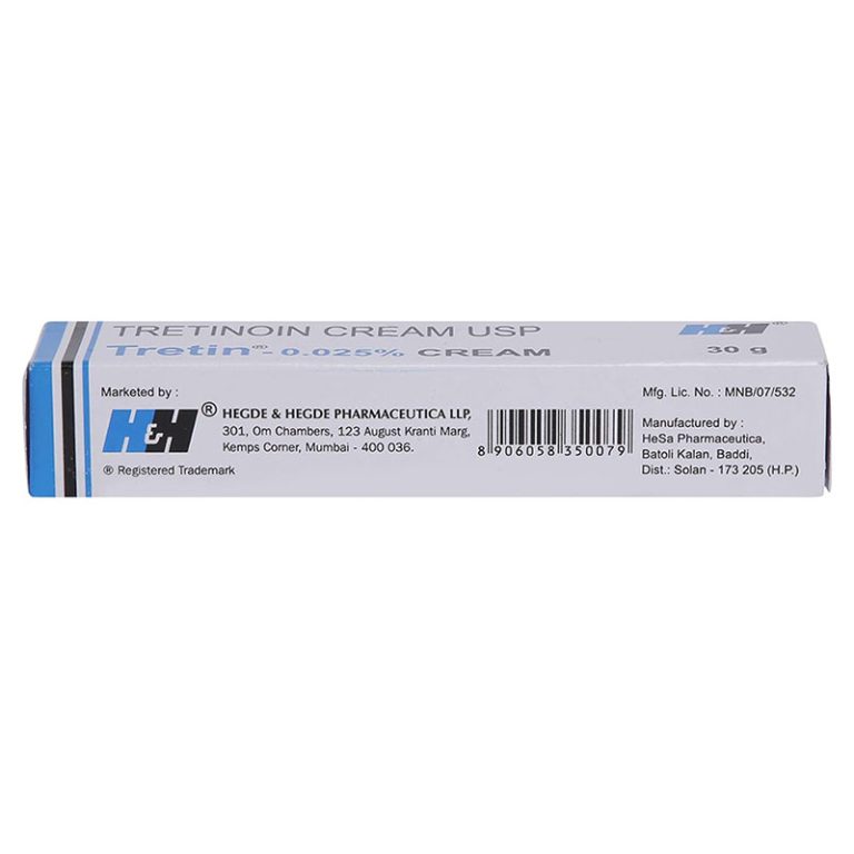 Tretin 0.025% Cream - 30gm