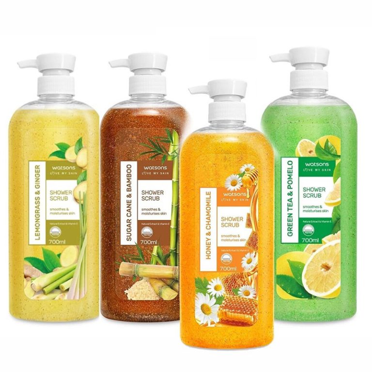 Watsons Love My Skin Honey & Chamomile Shower Scrub - 700ml