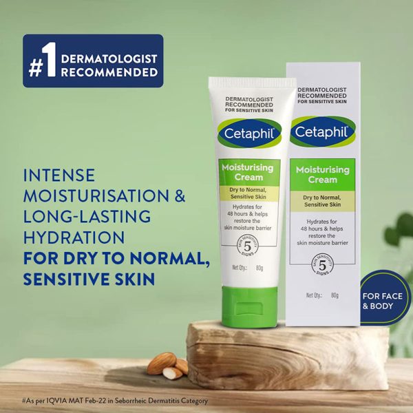 Cetaphil Moisturising Cream - 80gm