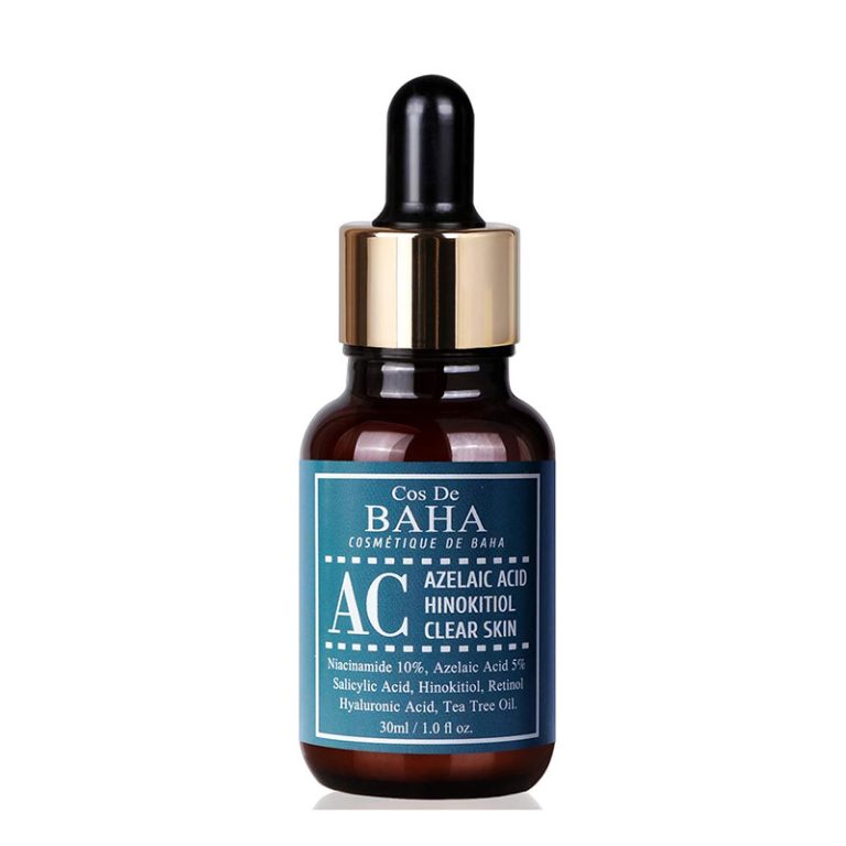 Cos De Baha Acne Clearing Serum (Azelaic Acid Hinokitiol Clear Skin) - 30ml