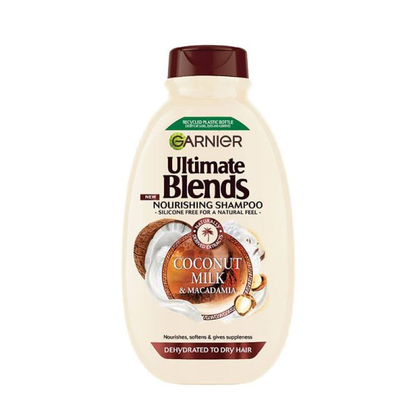 Garnier ULTIMATE BLENDS Coconut Milk Shampoo for Dry Hair - 400ml