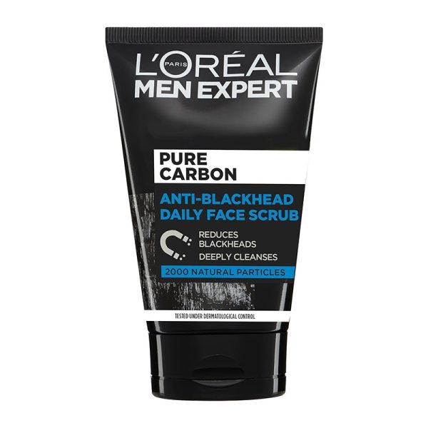L'Oreal Men Expert Anti-Blackhead Daily Face Scrub - 100ml