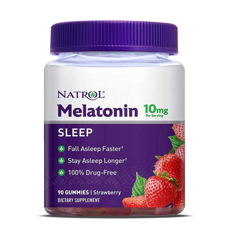 Natrol Melatonin 10mg Sleep Aid Gummies - Strawberry - 90ct