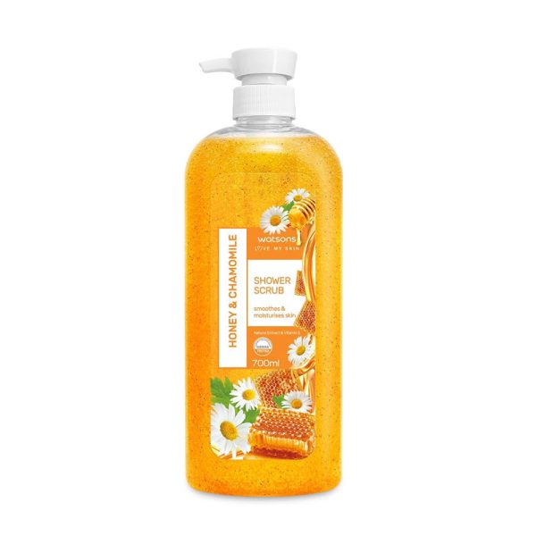 Watsons Love My Skin Honey & Chamomile Shower Scrub - 700ml