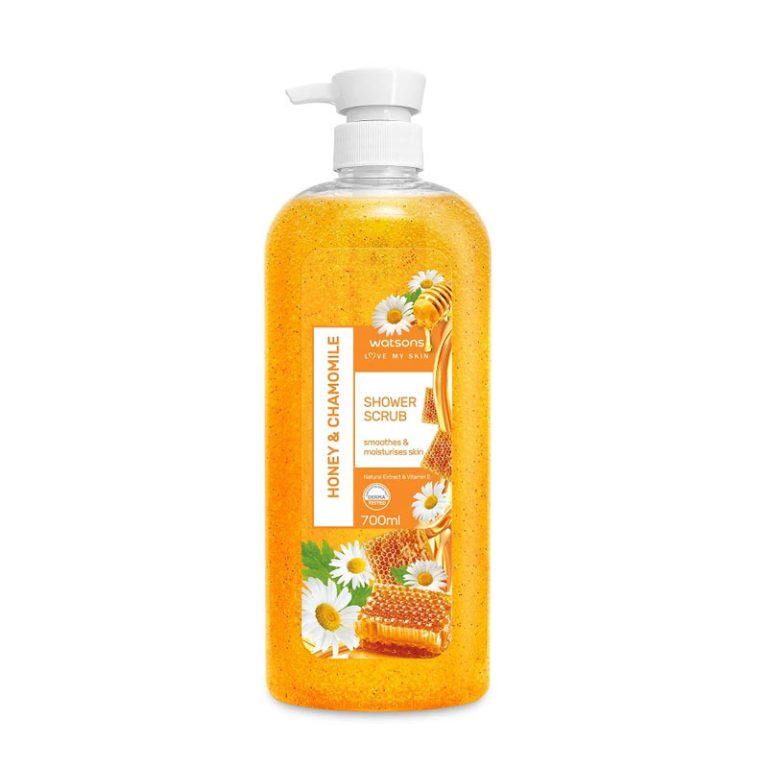 Watsons Love My Skin Honey & Chamomile Shower Scrub - 700ml