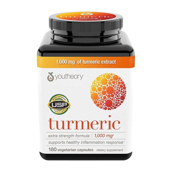Youtheory Turmeric 1000 mg - 180 Capsules