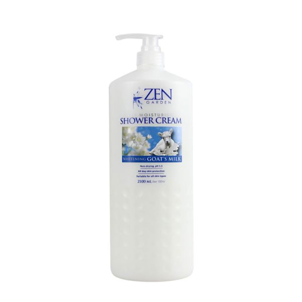 Zen Garden Whitening Shower Cream Goat’s Milk - 2100ml