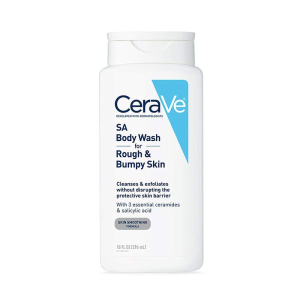 CeraVe SA Body Wash for Rough & Bumpy Skin - 296ml