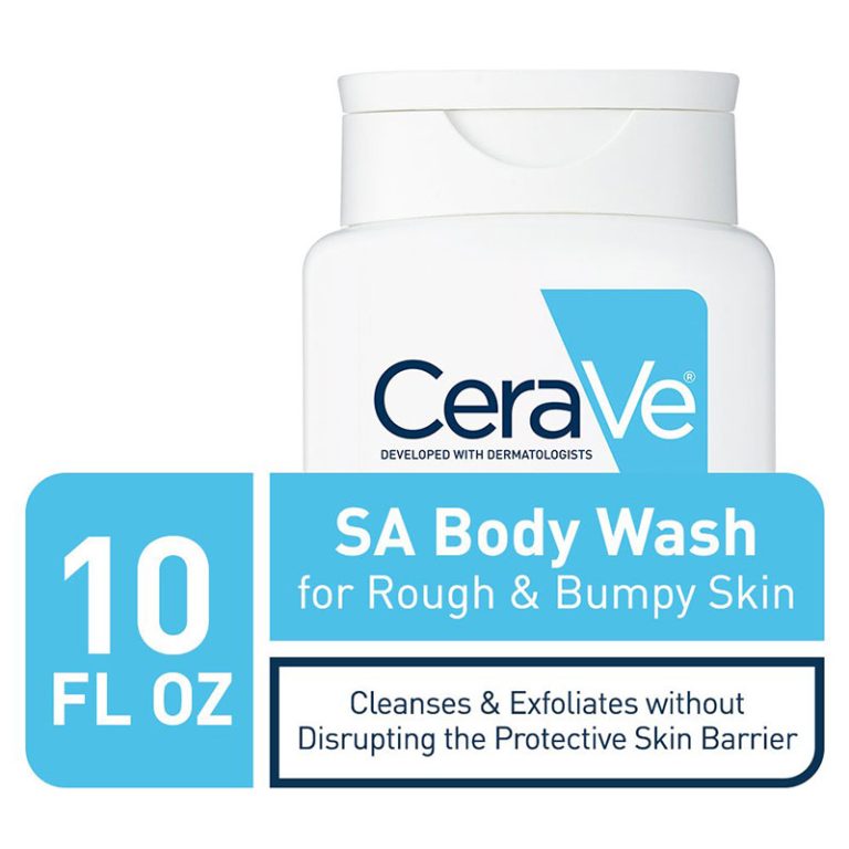 CeraVe SA Body Wash for Rough & Bumpy Skin - 296ml