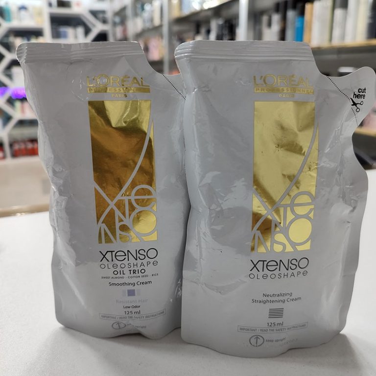 L’Oréal Paris Professional Xtenso Oil Trio Extra Resistant Hair Straightening Cream 125ml + Neutralizing Straightning Cream 125ml