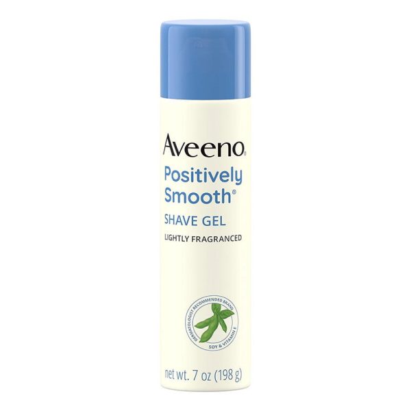 Aveeno Positively Smooth Shave Gel - 198gm
