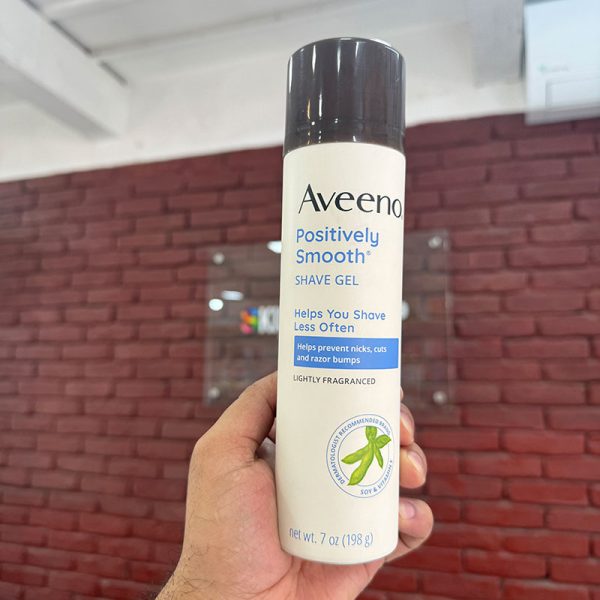 Aveeno Positively Smooth Shave Gel – 198gm