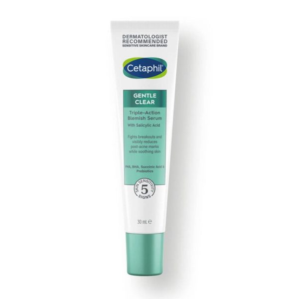 Cetaphil Gentle Clear Triple-Action Acne Treatment Serum - 30ml