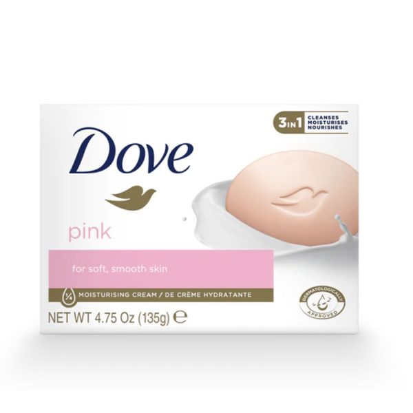 Dove Beauty Bar Soap Pink - 135gm