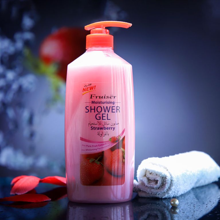 Fruiser Moisturising Shower Gel Strawberry - 800ml