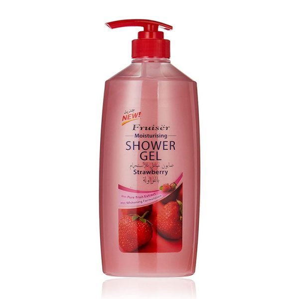 Fruiser Moisturising Shower Gel Strawberry - 800ml