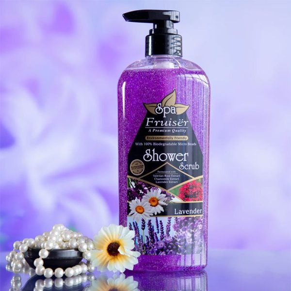 Fruiser Shower Scrub Lavender - 730ml