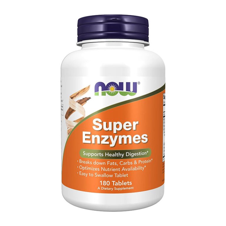 Now Super Enzymes - 180 Tablets