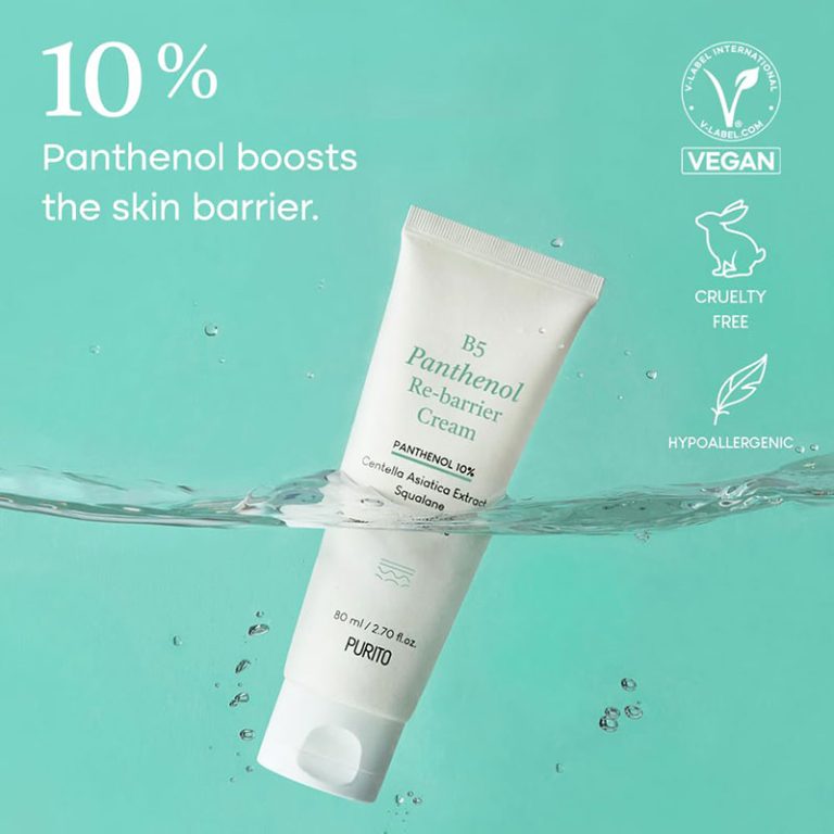 Purito B5 Panthenol Re-barrier Cream - 80ml