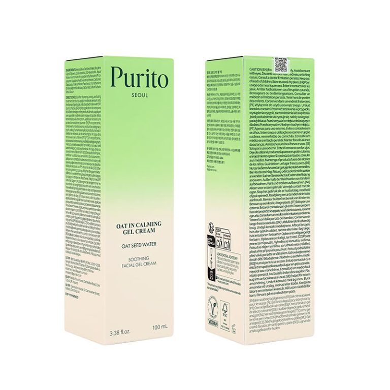 Purito Oat-in calming gel cream - 100ml