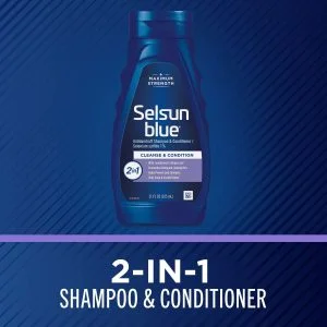 Selsun Blue 2-in-1 Cleans and Condition Antidandruff Shampoo & Conditioner - 325ml