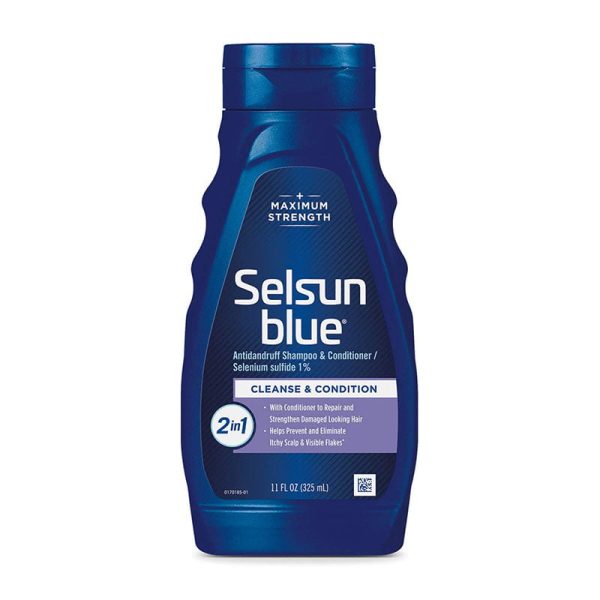Selsun Blue 2-in-1 Cleans and Condition Antidandruff Shampoo & Conditioner - 325ml