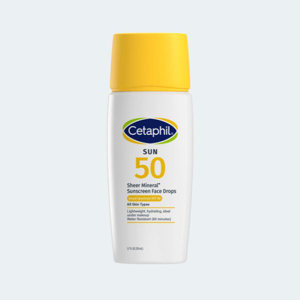 Cetaphil Sheer Mineral Face Liquid Sunscreen spf 50 (50ml)