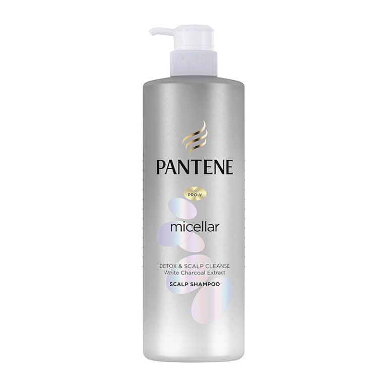 Pantene Micellar Detox & Scalp Cleanse White Charcoal Extract Scalp Shampoo - 530ml